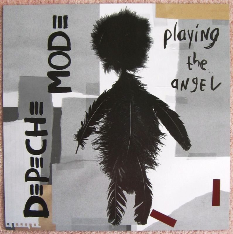 DEPECHE MODE 2005 POSTER Playing The Angel 2-Sided 12x12