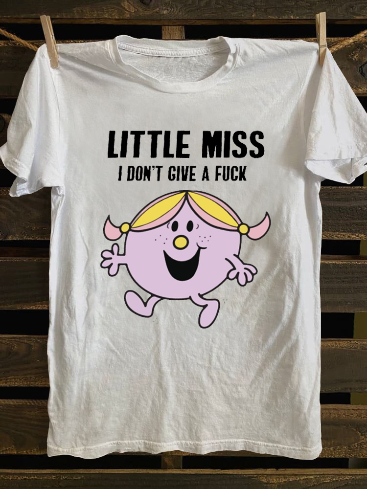 Little Ms I Don't Give A Fuck T-shirt