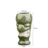 Tiki Mug - Creative Tiki Mug Cocktail Mug Ceramic Funny Glass Mug Cute Coffee Mug Party Drink Cup