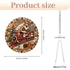 TrainDIY Diamond Painting Pendant 24cm Double-Sided Crystal Resin