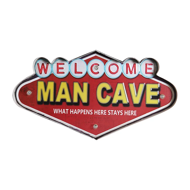 Man Cave - LED Signs（19.29*10.24 inch）