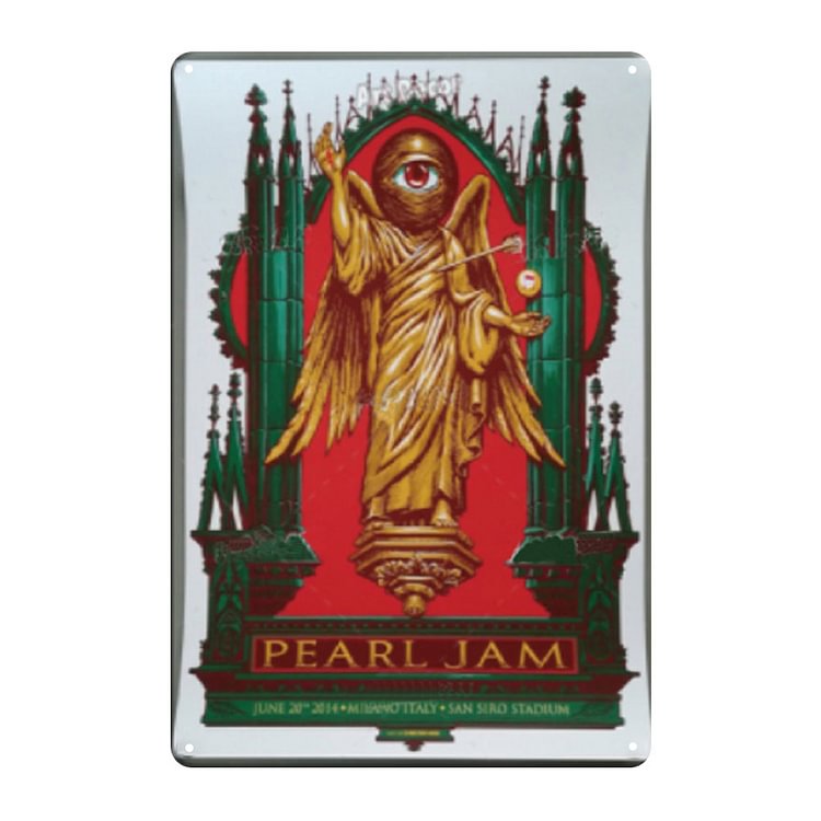 【20*30cm/30*40cm】Pearl Jam - Vintage Tin Signs/Wooden Signs
