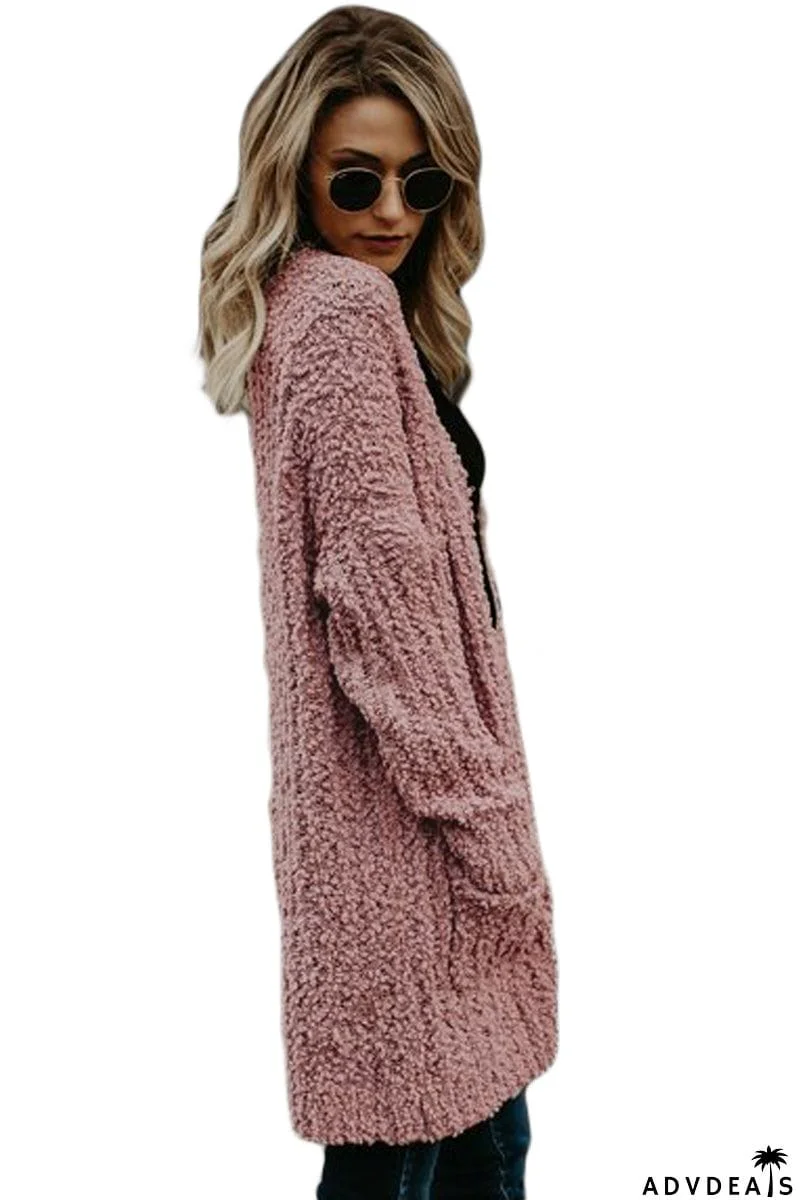 Creamy Pebble Beach Textured Cardigan