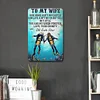 Couples Diving - Metal Tin Signs(8*12Inch)