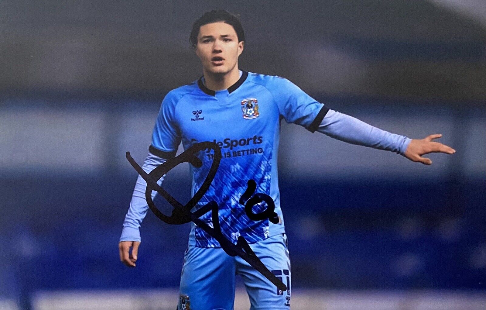 Callum O'Hare Genuine Hand Signed Coventry City 6X4 Photo Poster painting