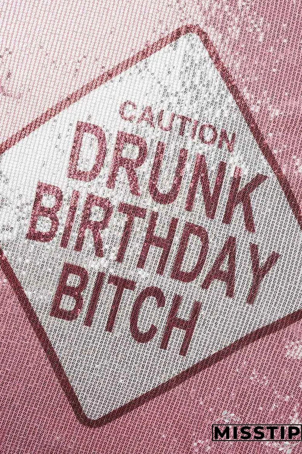 Rose Red Fashion Casual Patchwork Sequins O Neck A Line Dresses