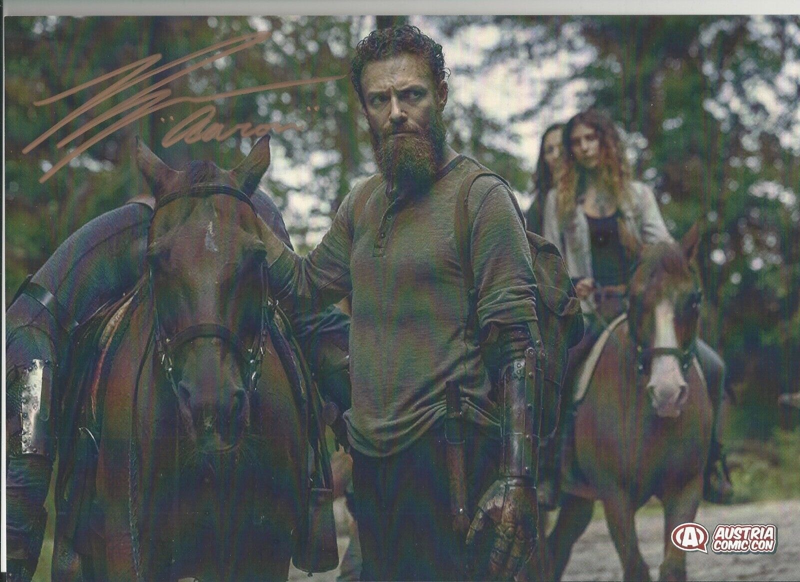 Ross Marquand - The Walking Dead signed Photo Poster painting