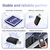2 in 1 Wireless CarPlay Android Auto Adapter Plug & Play for Factory Wired Cars