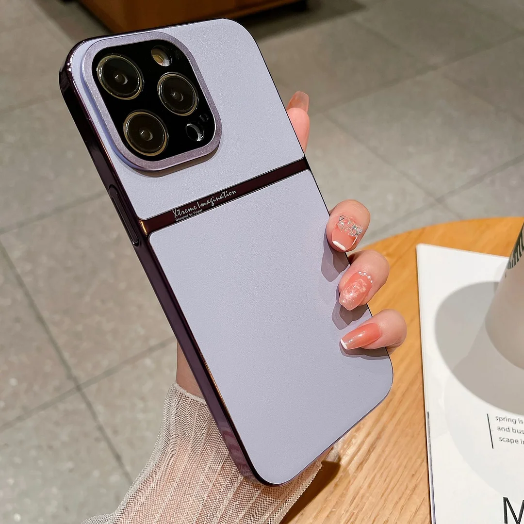 Full grain leather case for iPhone
