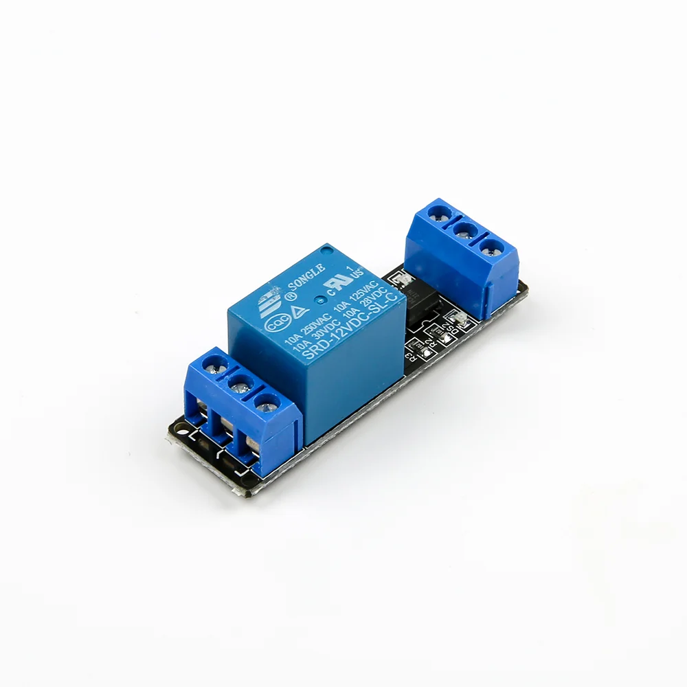 Robotlinking 1 Channel 12V Relay Module With Optocoupler Low Level Touch Off Expansion Board