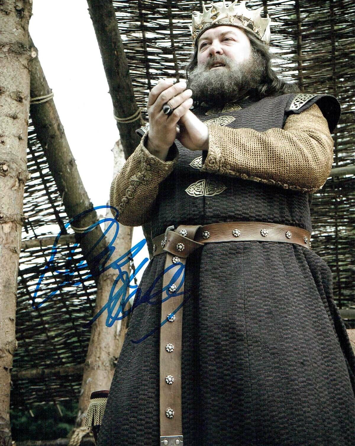 Mark ADDY SIGNED Game of Thrones King Robert BARATHEON Photo Poster painting Autograph AFTAL COA