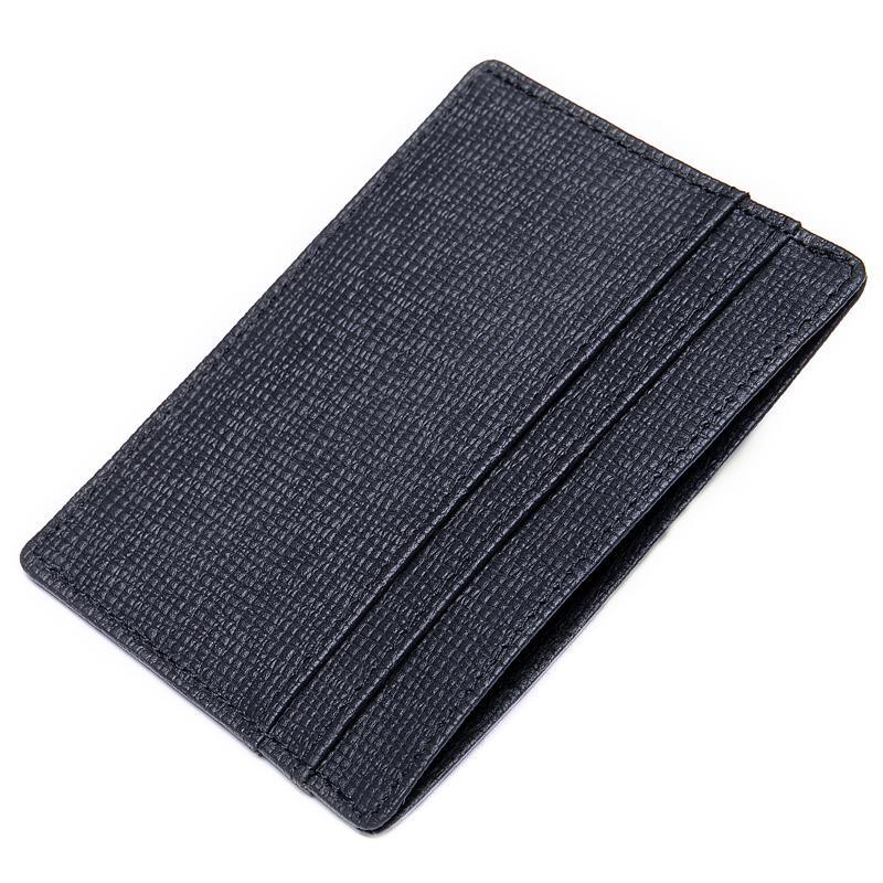 Casual Leather Solid Color Card Pack Change Purse