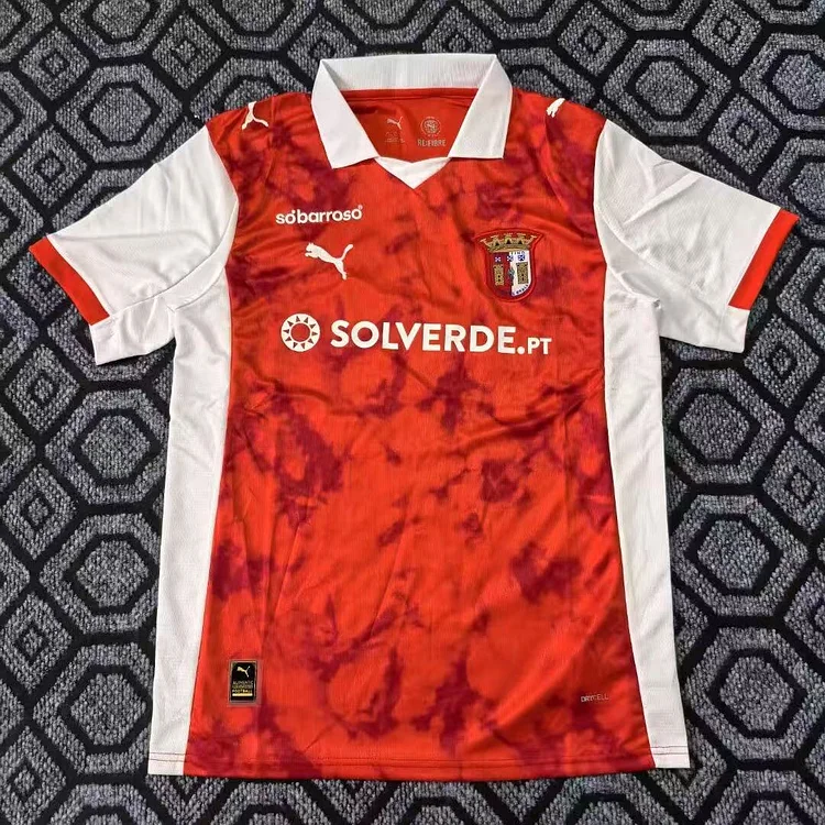 【S~4XL】 Braga 25/26 Home Football Jersey