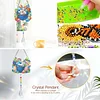 2pcs Easter Bunny Diamond Painting Double-sided Crystal Window Suncatcher Craft Set Birthday Gifts Home Garden Decor Hanging Kit