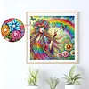 (Box Packaging)Diamond Painting-DIY Crystal Rhinestone Peace Girl