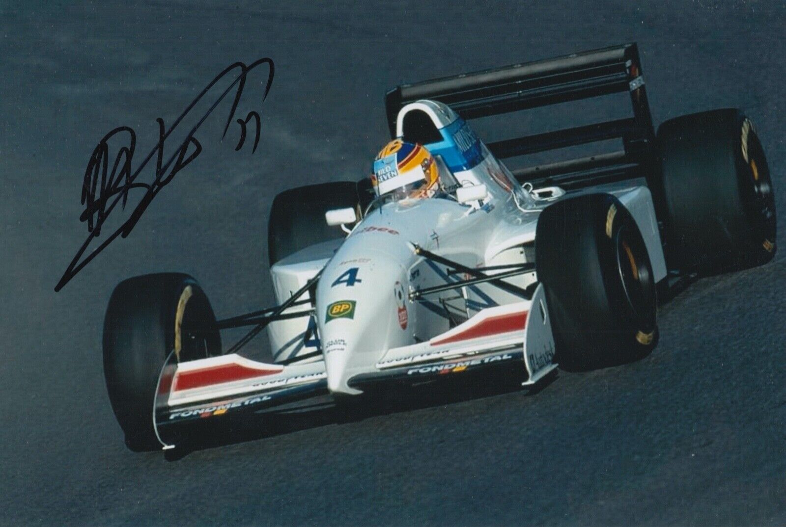 Mark Blundell Hand Signed 12x8 Photo Poster painting F1 Autograph Tyrrell