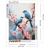 Bluebird-Full Round Diamond Painting 30*40CM