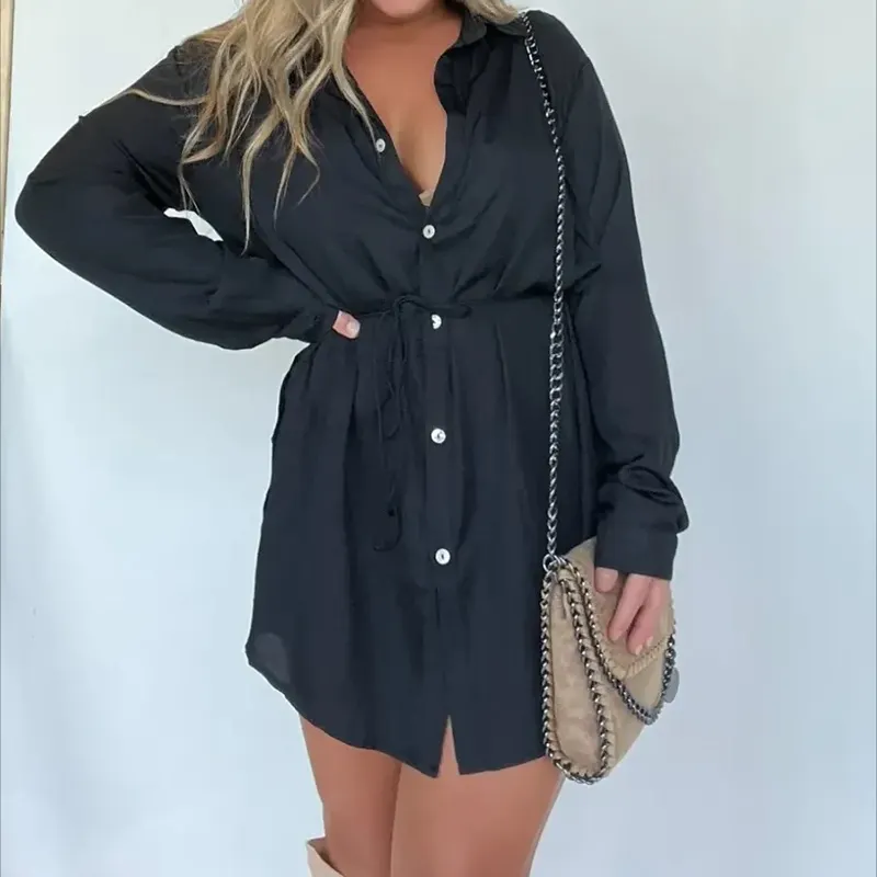 Women's Satin Covered Nights Romper Dress Set elevenforest