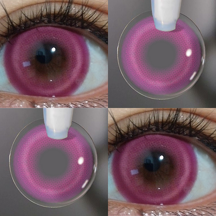 【U.S WAREHOUSE】Candy Pink Colored Contact Lenses