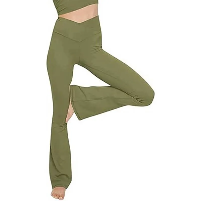 woman pants With Pockets Tummy Control High Waisted Yoga Pants Bootleg Work Pants Dress Pants Workout Pants for Women