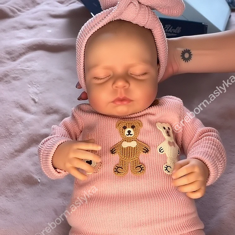 Babeside Sleeping Reborn Baby Lucy 20" Little Infant Girl Emotional Comfort Companion