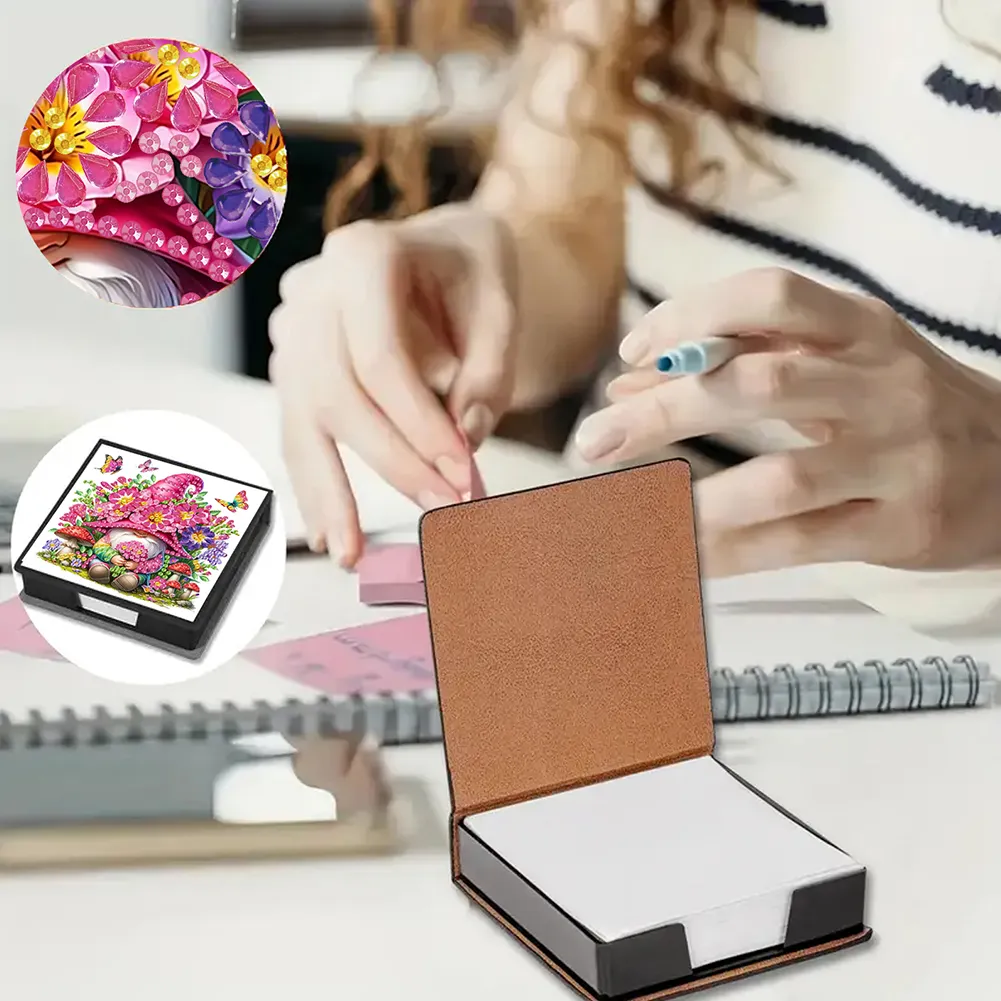 Goblin PU Diamond Painting Notecard Box Contains 160 Sheets of Paper