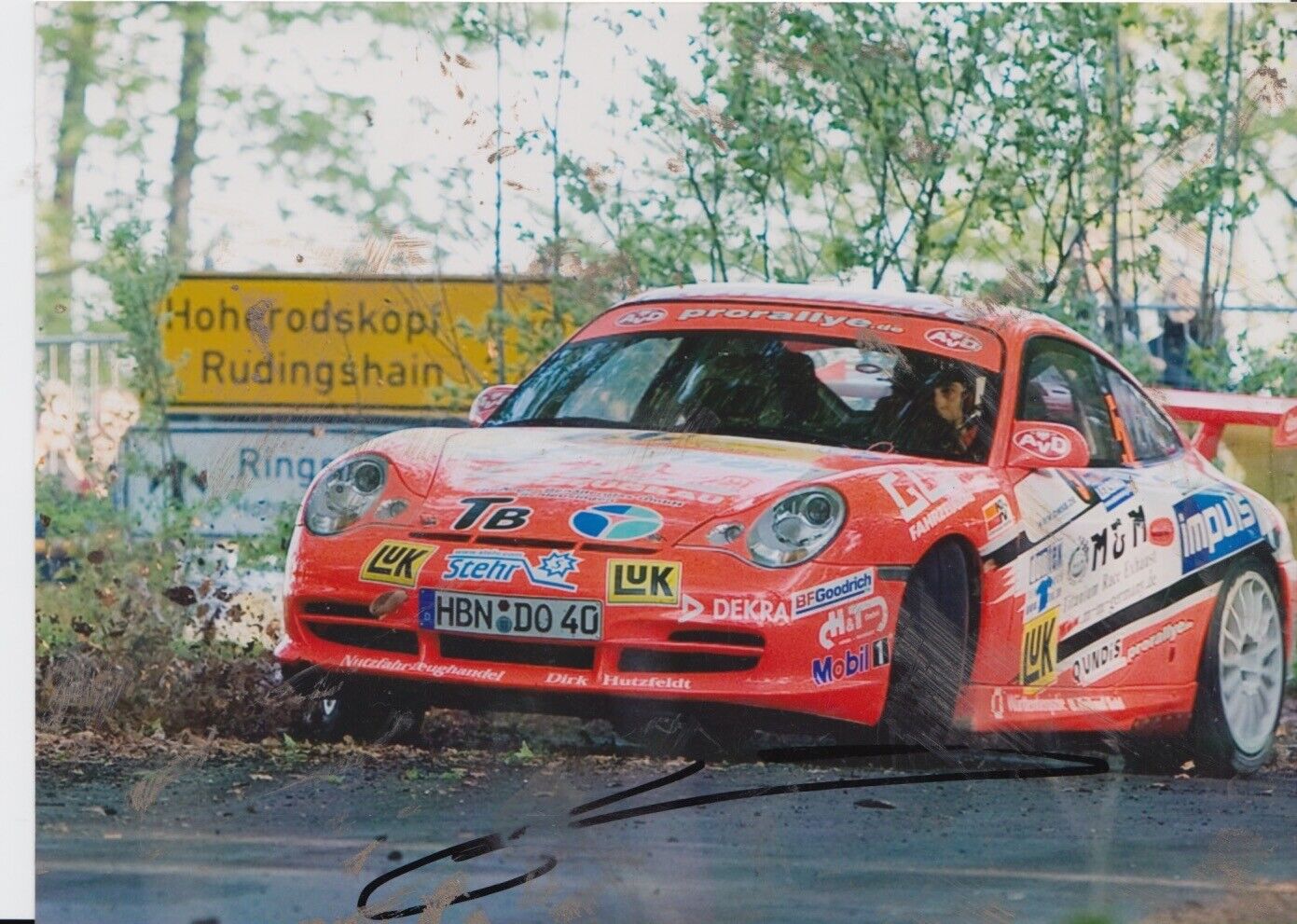 Olaf Dobberkau Hand Signed 7x5 Photo Poster painting - Rally Autograph 3.