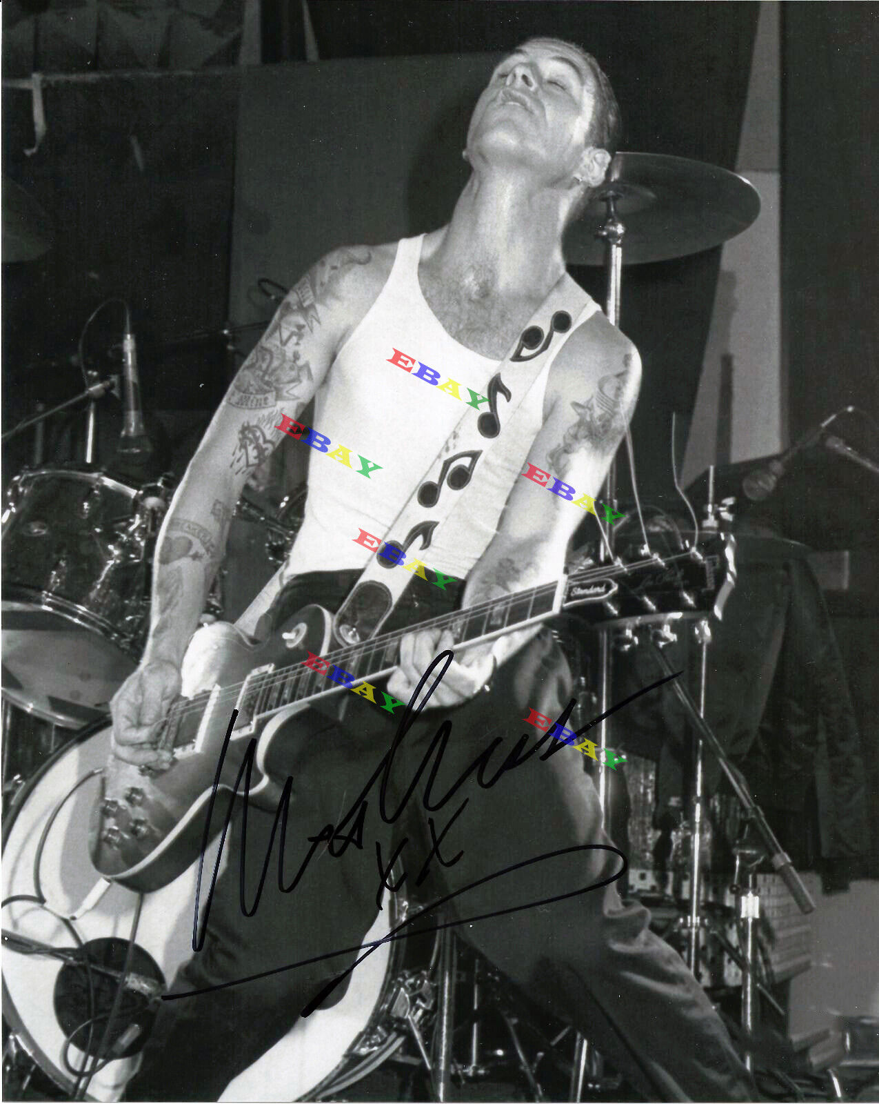 MIKE NESS SOCIAL DISTORTION Autographed Signed 8x10 Photo Poster painting Reprint