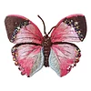 DIY Embroidery Sewing Craft Brooch Clothes Decoration Embroidery Butterfly Lapel Pin for Backpack Pants T-Shirt Jacket Bags Dress Jeans