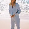 Women's 2-Piece Sweatshirt Casual Jogging Set Sportswear