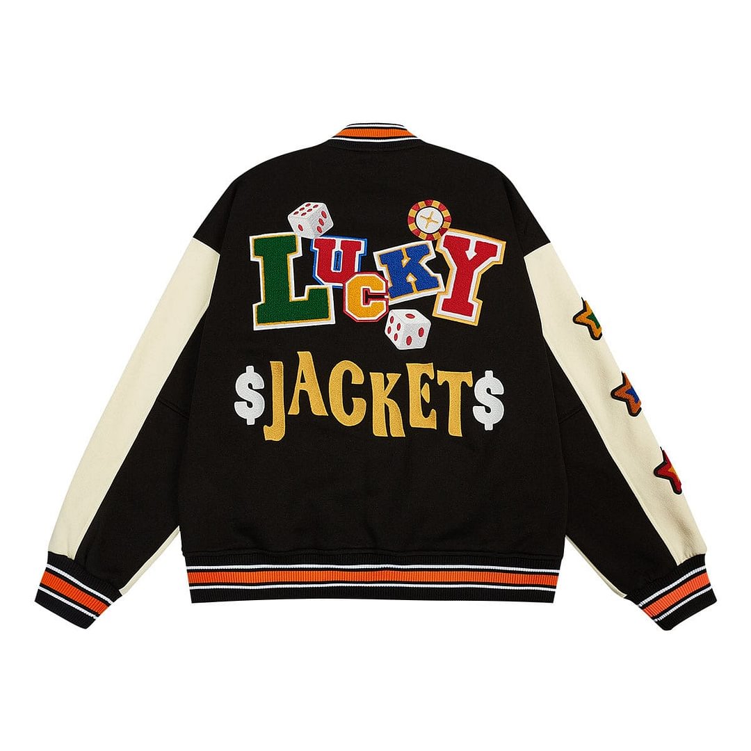 Poker Lucky Varsity Jacket