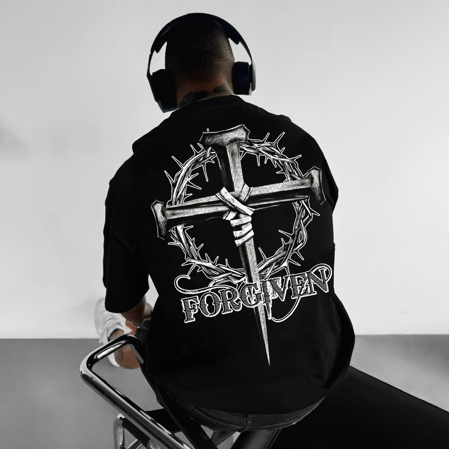 Casual Cross Design Universal T-shirt
