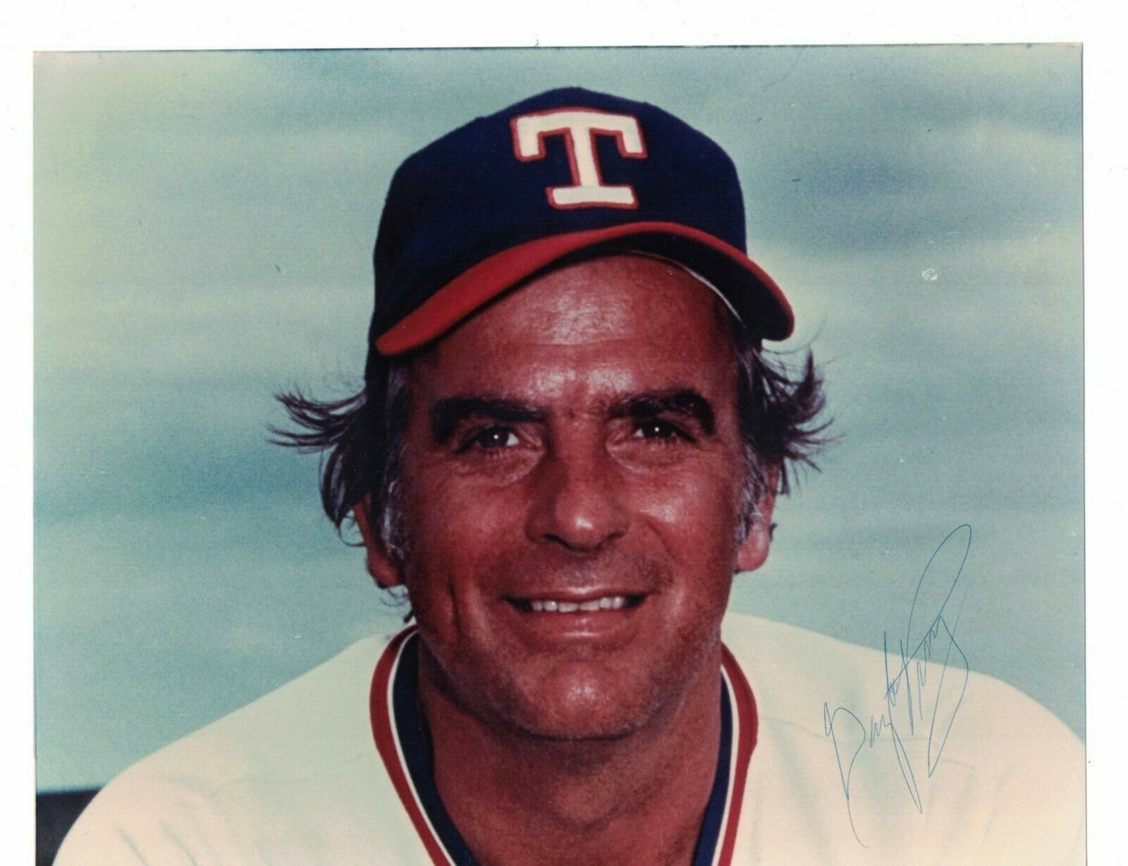 Gaylord Perry Texas Rangers Signed 8 x 10