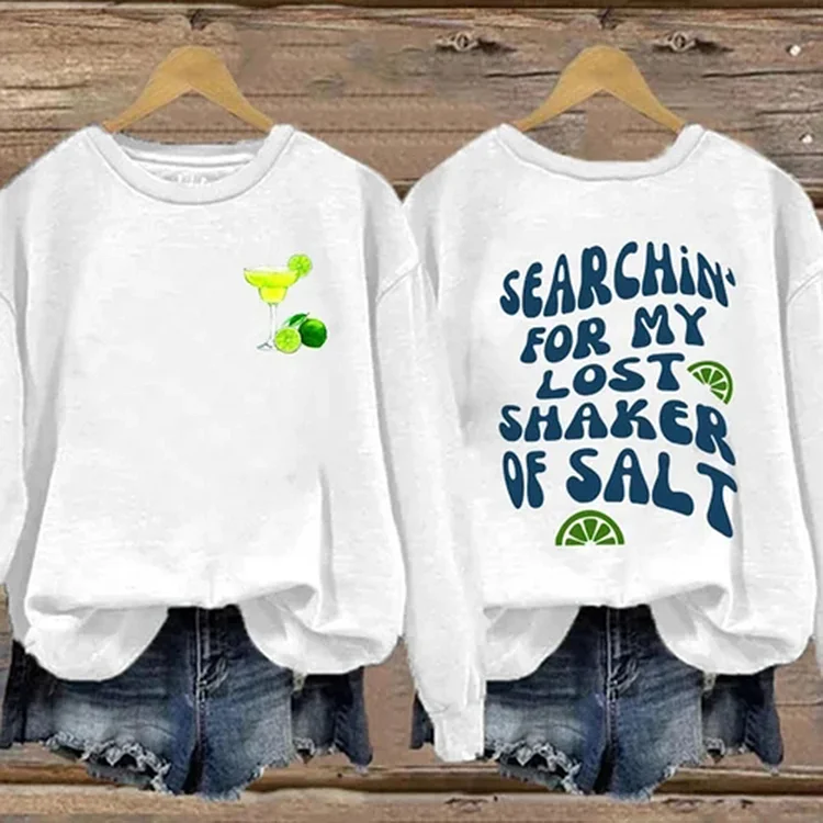 Lost Shaker of Salt Crew Neck Sweatshirt