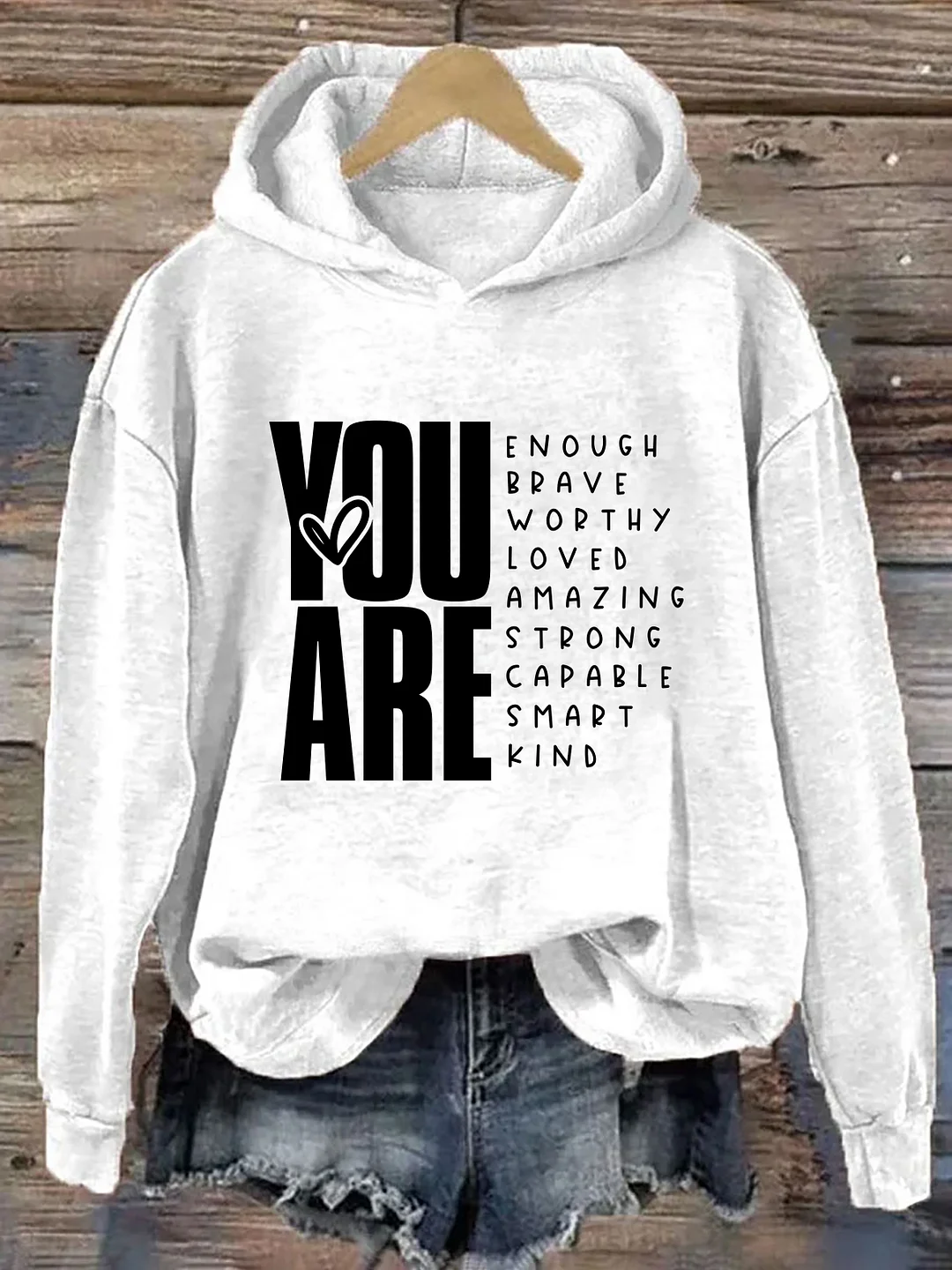 You Are Enough Hoodie