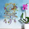 DIY Acrylic Special Shape Diamond Painting Dreamcatcher Letter Ornaments Hanging Kit