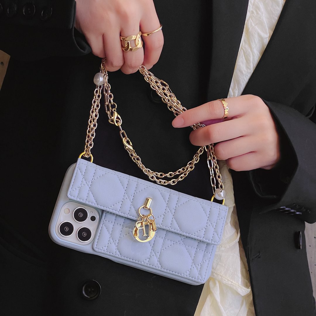 Official Crossbody Long Cord Wallet Phone Case--[GUCCLV]
