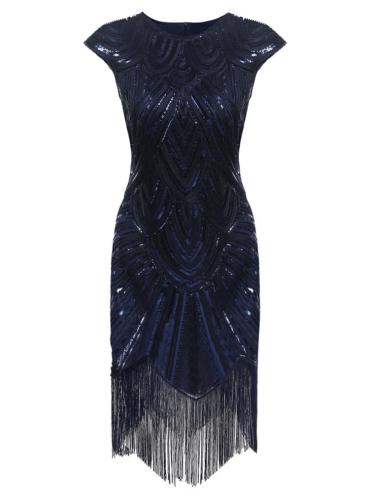 1920s Fringe Flapper Dress