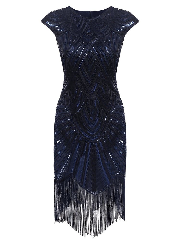 1920s Fringe Flapper Dress