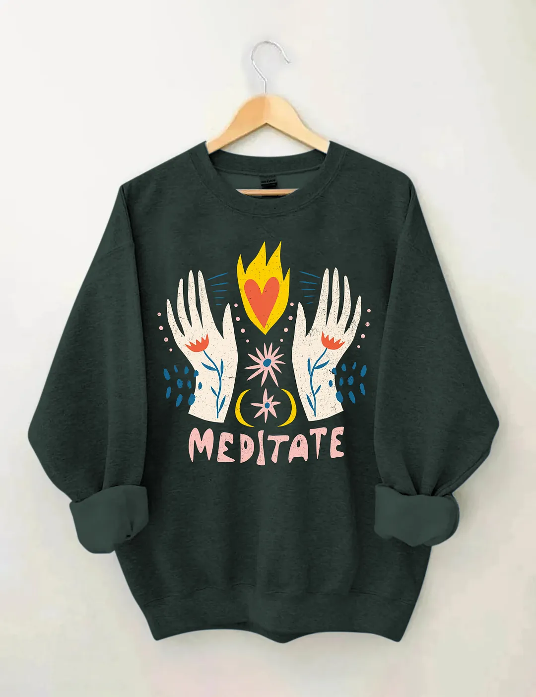 Boho Meditate Sweatshirt