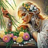 (Multi-Style)Elegant Butterfly Girl-Partial Special Shaped Diamond Painting 30*30cm