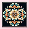 Mandala-11CT Stamped Cross Stitch 40*40cm/15.75*15.75in