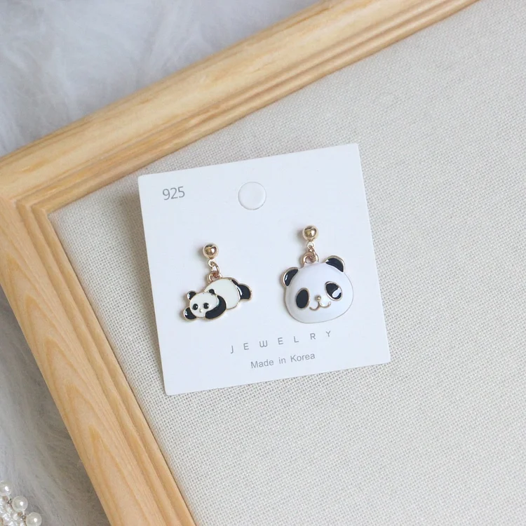 Fashion Cartoon Panda Earrings