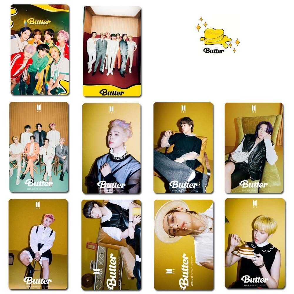 방탄소년단 Butter Album Card Sticker