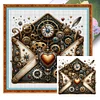 (Multi-Style) Steampunk Gnome Envelope-11CT Stamped Cross Stitch 50*50cm/19.69*19.69in