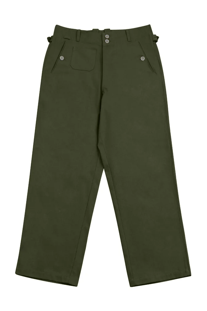   Kriegsmarine DAK Tropical Afrikakorps Olive Trousers German-Uniform