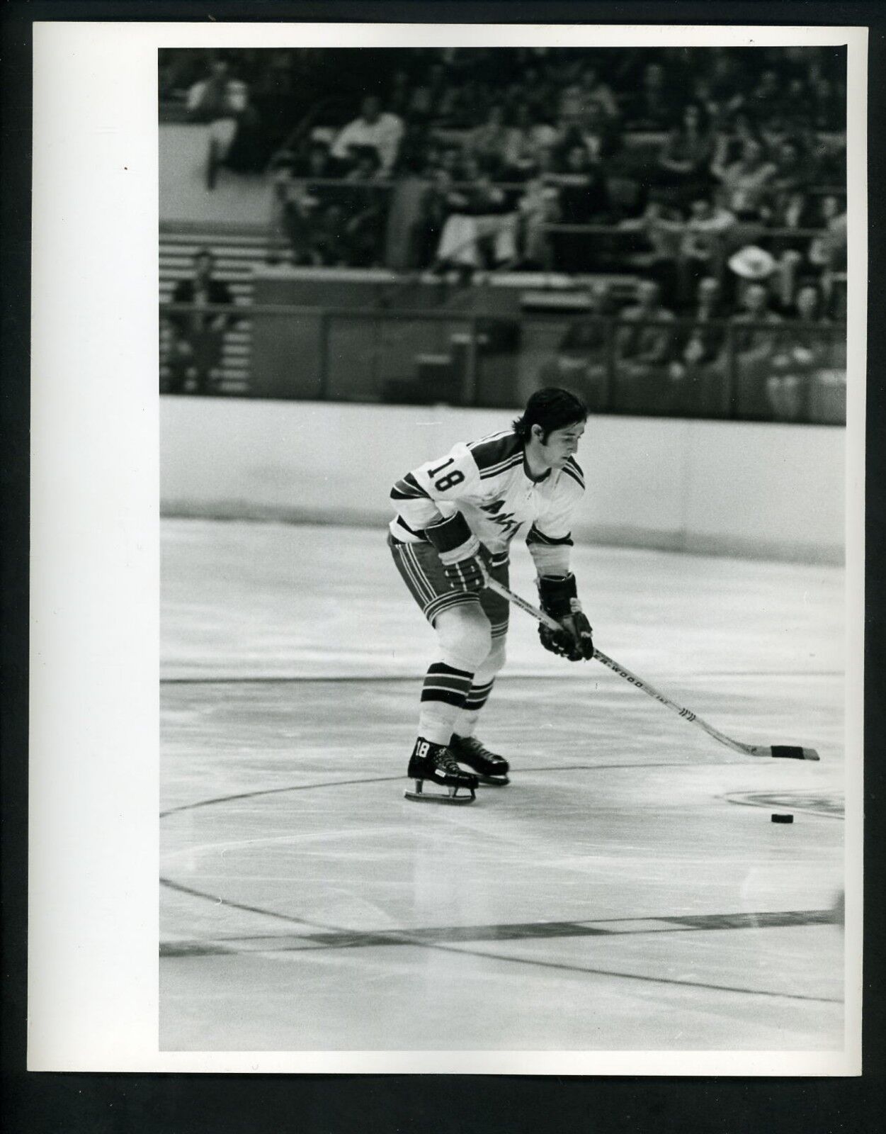 Walt Tkaczuk LOT of 6 1970's Press Original Photo Poster paintings New York Rangers