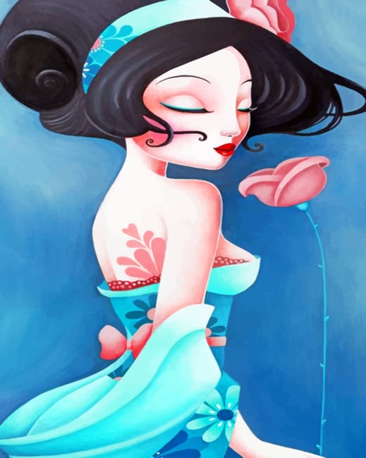 

Asian Woman – Paint By Numbers - 40*50CM, 501 Original