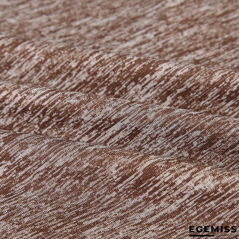 Summer Short-sleeved Men's T-shirt Sport Quick Dry Shirt with Round Neck | EGEMISS