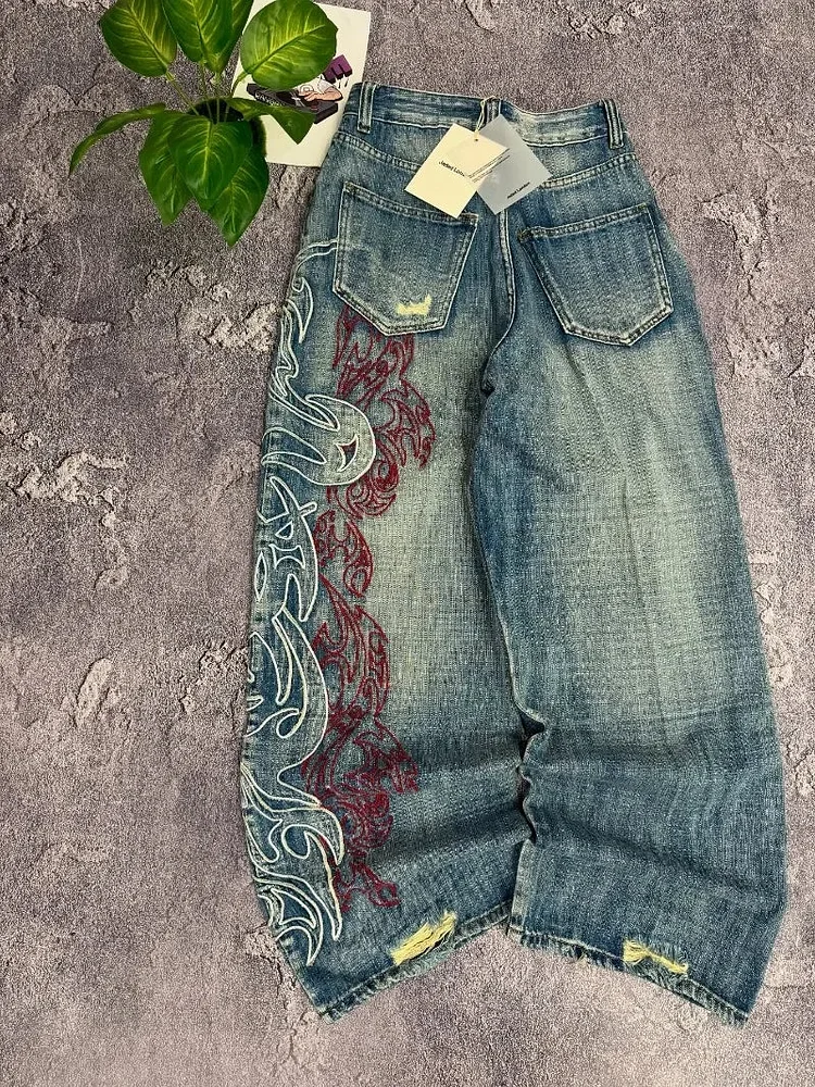 Vintage Baggy Denim Pants